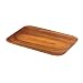 Pacific Merchants Acaciaware 10.5- by 7.25- by .75-Inch Acacia Wood Rectangle Serving Tray