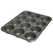 Chicago Metallic Glazed Aluminized Steel 12 Cup Pe