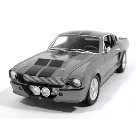 1967 Ford Mustang Shelby GT500E Eleanor diecast model car 1:18 scale die cast by Shelby... by