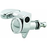 Grover 502C Roto-Grip Locking Rotomatic Tuners, 3-Per-Side, Chrome