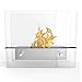 Elite Flame Lyon Portable Tabletop Ventless Bio Ethanol Fireplace