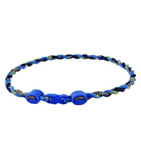 Eagles Wings San Diego Chargers Titanium Twist Necklace