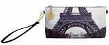 Paris Wristlet Bag / Mini Shoulder Bag Matches Umbrella & Tote Bag