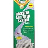Endust Register Air Filter Cleaning System 4" x 12" Kit - 1 Register Vent & Filter per pack