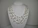 HinsonGayle Artisan Collection "Victoria" Handwoven Five-Strand Natural Crystal and Cultured Pearl Necklace