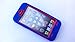 E803CP, Polka Dot Combo Hard Soft High Impact Case for iPhone 5 Purple