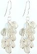 Rainbow Moonstone Bunch Earrings - Sterling Silver