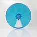7-Day Weekly Medicine Organizer Round Pillbox Blue 7-Day Weekly Medicine Organizer Round Pillbox Blue