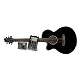 Stagg Left Handed Black Electro-Acoustic