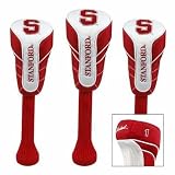 NCAA Stanford Cardinals Golf Set of Three Nylon Headcovers