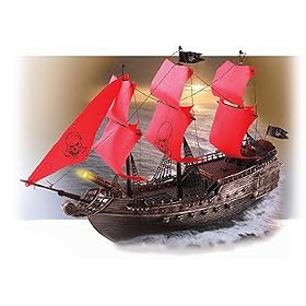 RC Pirate Ship R C Pirates of the Caribbean Boat Radio Remote Control Yacht Cruiser by AmazingTechDepot.com