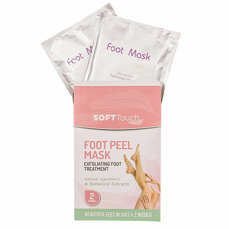 Premium Foot Peel (2 Pairs per box) Exfoliating Callus Remover to Baby Your Feet