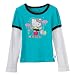 Apparel : Girls' Hello Kitty Long-Sleeve Tee - Blue