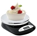 WeighMax 11LB/5 KG Digital Multifunctional Kitchen Scale, Black