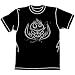 劇場版 天元突破グレンラガン グレン団ステンシルTシャツ ブラック サイズ:M