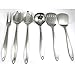 6 Stainless Steel Kitchen Tools Cooking Utensil Serving Set Server Spatula Spoon