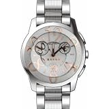Mango QM712.73.01 Ladies Drift with Silver Dial and Silver Tone Bracelet Watch