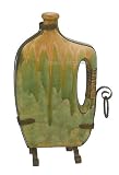 17 Vase with Metal Stand, Home Table Decor, Gift, 2pcs