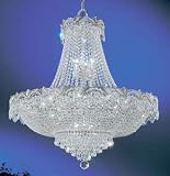 Classic Lighting 1858 CHB S Regency II Chrome with Black patina Chandelier Chrome with Black patina