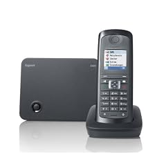 Gigaset E490 Schnurlostelefon (4,19 cm (1,65 Zoll) Farbdisplay, Freisprechfunktion) schwarz/grau