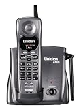 Uniden EXP3241 2.4 GHz Extended Range Cordless Phone with One-Touch RocketDial (Metallic Charcoal)