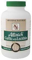 Arizona Naturals - Allirich Garlic W/ Lecithin, 200 capsules
