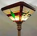 Electronics : Missionary Style Tiffany Pole Lamp-d14xh69