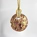 Murano Glass Pendant Jewelry - Mila Amber/Gold Style