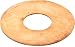 Phosphor Bronze Flat Washer, #4, 0.125