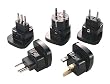 Grounded Europe Adapter Plugs Kit - 5 Adapters