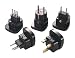 Grounded Europe Adapter Plugs Kit - 5 Adapters