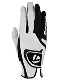 TaylorMade Targa Glove (Right Hand, White/Black, Medium)