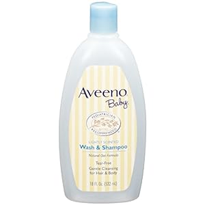 Aveeno Baby Wash & Shampoo, 18-Fluid Ounces Bottle