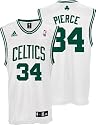 Paul Pierce Boston Celtics White Replica Adidas NBA Jersey