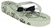 Garage Shoes - Footure - Women's Flat Sandal - White Size 7 UK