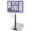 Lifetime 1306 Pool Side Height-Adjustable Portable Basketball System with 44-Inch Clear Acrylic Backboard