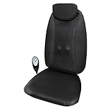 Carmen C90009 Shiatsu Massage Cushion - Black