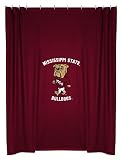 Mississippi State Bulldogs ( University Of ) NCAA Bathroom Shower Curtain