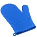 Kitchen & Housewares : Silicone Solutions Blue Silicone Oven Mitt