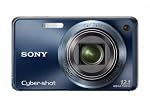 Sony Cyber-shot DSC-W290 12 MP Digital Camera with 5x Optical Zoom and Super Steady Shot Image Stabilization (Dark Blue)