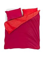 Italian Bed Linen Juego De Funda Nórdica (Rojo/Burdeos)