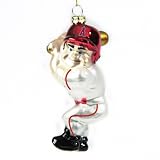 Los Angeles Angels 4.5 Glass Batter Ornament