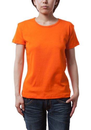 (プリントスター)Printstar Jellan 5.9オンス リブクルーネックTシャツ 00160-WCN [レディース]