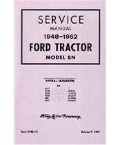 1948-52 FORD 8N TRACTOR Shop Manual [eb3929R]