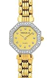 Euro Geneve 14K Gold Women's Diamond Watch