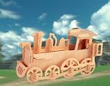 Woodcraft Construction Kit Rolling Locomotive