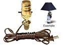 Cork Stopper Lamp Kit Turns a Keepsake Wine Bottle Into An Instant Lamp! (Lot of 2)