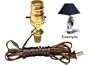 Cork Stopper Lamp Kit Turns a Keepsake Wine Bottle Into An Instant Lamp! (Lot of 2)