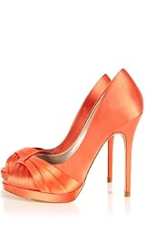 Pleated Satin Peep