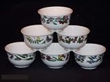 Portmeirion Botanic Garden Rice Bowls 4.5" Set(s) Of 6